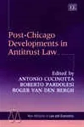 Book cover of Post-Chicago Developments in Antitrust Law by Unknown