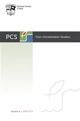 Book cover of Post-Christendom Studies: Volume 3 by Unknown