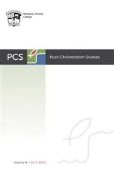 Book cover of Post-Christendom Studies: Volume 4 by Steven M. Studebaker