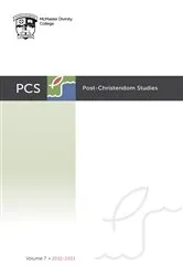 Book cover of Post-Christendom Studies: Volume 7 by Steven M. Studebaker