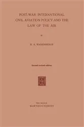 Book cover of Post-War International Civil Aviation Policy and the Law of the Air by Unknown