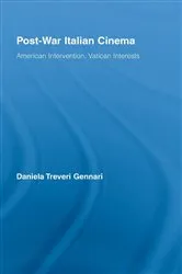 Book cover of Post-War Italian Cinema by Daniela Treveri Gennari