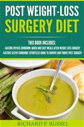 Book cover of Post Weight-Loss Surgery Diet by Russel, Richard, P