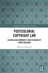 Book cover of Postcolonial Copyright Law by Unknown