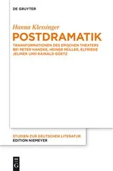 Book cover of Postdramatik by Hanna Klessinger