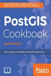 Book cover of PostGIS Cookbook (2nd ed.) by Mayra Zurbaran