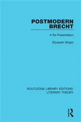 Book cover of Postmodern Brecht by Elizabeth Wright