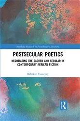 Book cover of Postsecular Poetics by Rebekah Cumpsty