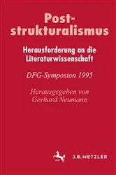 Book cover of Poststrukturalismus by Gerhard Neumann