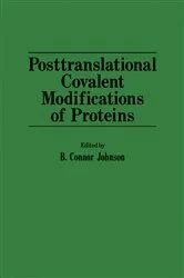 Book cover of Posttranslational covalent modifications of proteins by B. Connor Johnson