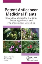 Book cover of Potent Anticancer Medicinal Plants by Deepu Pandita