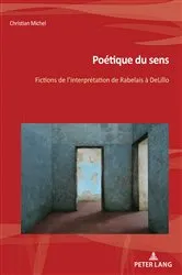 Book cover of Poétique du sens by Marc Maufort