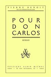 Book cover of Pour Don Carlos by Unknown