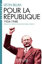 Book cover of Pour la République by Léon Blum