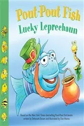 Book cover of Pout-Pout Fish: Lucky Leprechaun by Deborah Diesen
