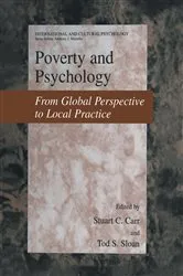 Book cover of Poverty and Psychology by Stuart C. Carr