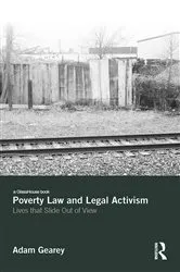Book cover of Poverty Law and Legal Activism by Adam Gearey