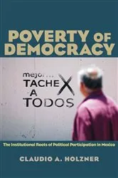 Book cover of Poverty of Democracy by Claudio Holzner