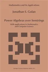 Book cover of Power Algebras over Semirings by Unknown