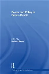 Book cover of Power and Policy in Putin’s Russia by Unknown