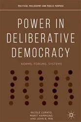 Book cover of Power in Deliberative Democracy by Nicole Curato