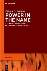 Book cover of Power in the Name by Joseph L. Kimmel