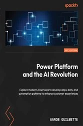 Book cover of Power Platform and the AI Revolution by Aaron Guilmette