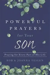 Book cover of Powerful Prayers for Your Son by Rob Teigen