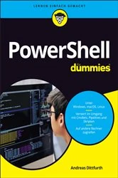 Book cover of PowerShell für Dummies by Andreas Dittfurth