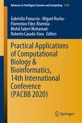 Book cover of Practical Applications of Computational Biology & Bioinformatics, 14th International Conference (PACBB 2020) by Gabriella Panuccio