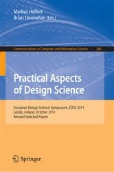 Book cover of Practical Aspects of Design Science by Markus Helfert