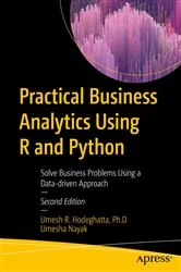 Book cover of Practical Business Analytics Using R and Python (2nd ed.) by Umesh R. Hodeghatta