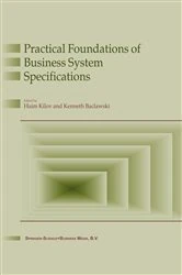 Book cover of Practical Foundations of Business System Specifications by Haim Kilov