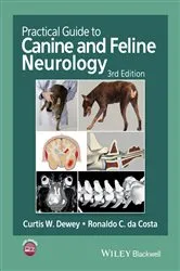 Book cover of Practical Guide to Canine and Feline Neurology (3rd ed.) by Curtis W. Dewey