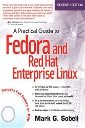 Book cover of Practical Guide to Fedora and Red Hat Enterprise Linux, A (7th ed.) by Mark G. Sobell