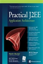 Book cover of Practical J2EE Application Architecture by Nadir Gulzar