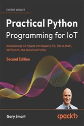 Book cover of Practical Python Programming for IoT by Gary Smart