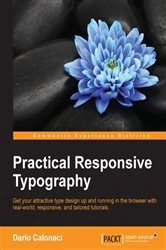 Book cover of Practical Responsive Typography by Dario Calonaci
