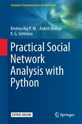 Book cover of Practical Social Network Analysis with Python by Krishna Raj P.M.