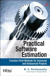 Book cover of Practical Software Estimation by M. A. Parthasarathy