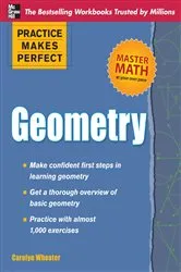 Book cover of Practice Makes Perfect Geometry by Carolyn Wheater