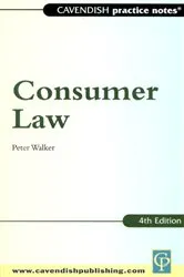 Book cover of Practice Notes on Consumer Law by Peter Walker