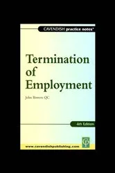 Book cover of Practice Notes on Termination of Employment Law by Unknown