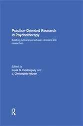 Book cover of Practice-Oriented Research in Psychotherapy by Louis Castonguay