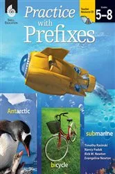 Book cover of Practice with Prefixes by Tim Rasinski