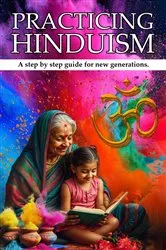 Book cover of PRACTICING HINDUISM by Sumita Sharma Kolppa