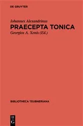 Book cover of Praecepta Tonica by Iohannes Alexandrinus