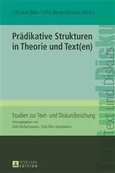 Book cover of Praedikative Strukturen in Theorie und Text(en) by Zofia Berdychowska