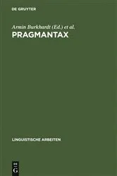 Book cover of Pragmantax by Armin Burkhardt