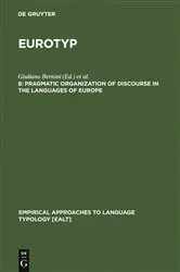 Book cover of Pragmatic Organization of Discourse in the Languages of Europe by Unknown